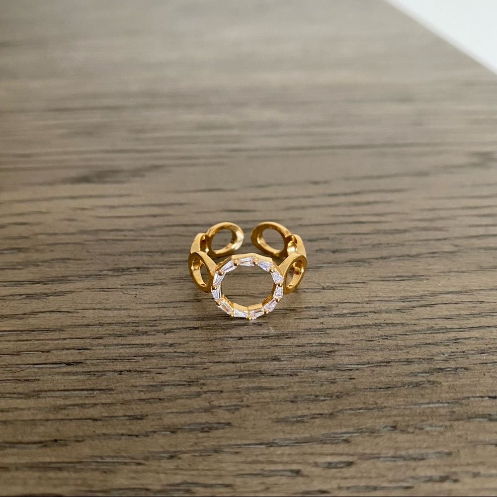 Circle Pave Ring